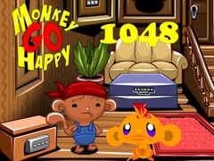 Cluiche Monkey Go Happy Stage 1048