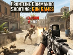 Cluiche Frontline Commando Shooting: Gun Games