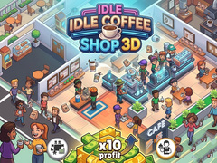 Cluiche Idle Coffee Shop 3D