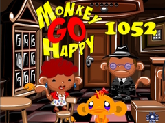 Cluiche Monkey Go Happy Stage 1052