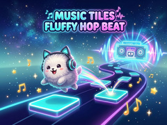Cluiche Music Tiles Fluffy Hop Beat