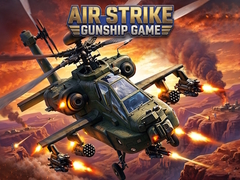 Cluiche Air Strike Gunship Game