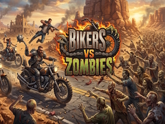 Cluiche Bikers vs Zombies