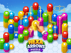 Cluiche Hexa Arrows Puzzle