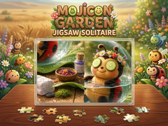 Cluiche Mojicon Garden Jigsaw Solitaire!