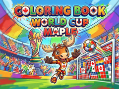 Cluiche Coloring Book: World Cup Maple
