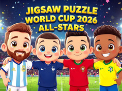 Cluiche Jigsaw Puzzle: World Cup 2026 All-Stars