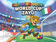 Cluiche Coloring Book: World Cup Zayu