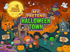 Cluiche My Pretend Halloween Town
