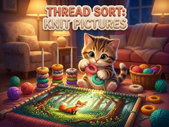 Cluiche Thread Sort: Knit Pictures