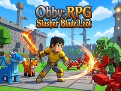 Cluiche Obby: RPG Slasher Blade Loot