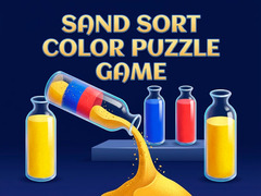 Cluiche Sand Sort Color Puzzle Game