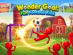 Cluiche Wonder Goal: Fun Football Kick