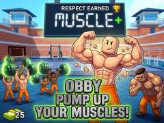 Cluiche Obby Pump Up Your Muscles! 