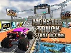 Cluiche Monster Truck Stunt Game Racing
