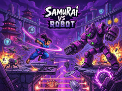Cluiche Samurai vs Robot