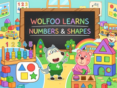 Cluiche Wolfoo Learns Numbers & Shapes