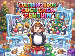Cluiche Coloring Book: Gugu Gaga Penguin
