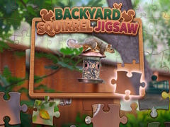 Cluiche Backyard Squirrel Jigsaw