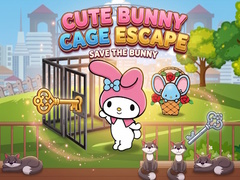 Cluiche Cute Bunny Cage Escape