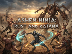 Cluiche Ashen Ninja: Rust and Katana