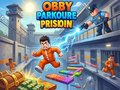 Cluiche Obby Parkour Escape Prison