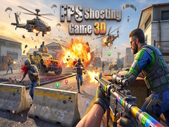 Cluiche FPS Gun Shooting Game 3D