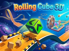 Cluiche Rolling Cube 3D