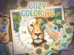 Cluiche Cozy Coloring