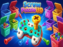 Cluiche Screw Puzzle 3D