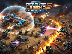 Cluiche Defense Legend 5 Survivor TD