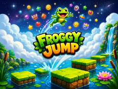 Cluiche Froggy Jump