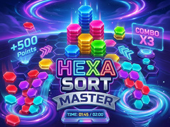 Cluiche Hexa Sort Master