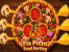 Cluiche Fix Pizza: Food Sorting