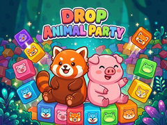 Cluiche Drop Animal Party