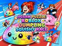 Cluiche Jigsaw Puzzle: Roblox Dumpling Squishy Race