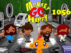 Cluiche Monkey Go Happy Stage 1056