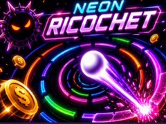 Cluiche Neon Ricochet