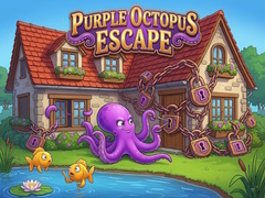 Cluiche Purple Octopus Escape