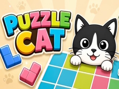 Cluiche Puzzle cat