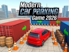 Cluiche Modern Car Parking Game 2026