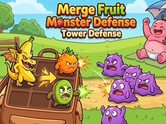 Cluiche Merge Fruit Monster Defense Tower Defense