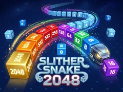 Cluiche Slither Snake 2048