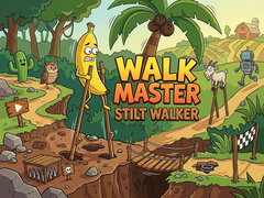 Cluiche Walk Master: Stilt Walker