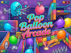 Cluiche Pop Balloon Arcade