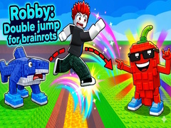 Cluiche Robby: Double jump for brainrots