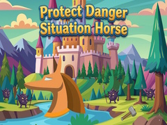 Cluiche Protect Danger Situation Horse