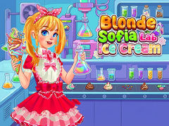 Cluiche Blonde Sofia: Lab Ice Cream