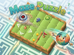 Cluiche Maze Puzzle