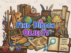 Cluiche Find Hidden Objects